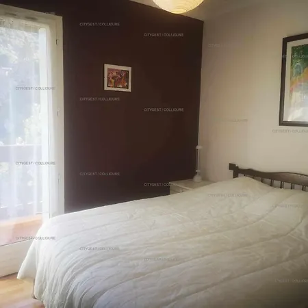 公寓 4pa72 - Magnifique Pour 4 Dans Avec Piscine Et Parking 科利尤尔